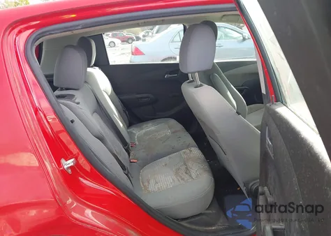 2012 Chevrolet Sonic 2Ls z USA, uszkodzony, nr VIN 1G1JA6SH9C4112700